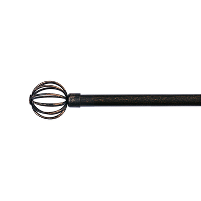 Wall Mounted Pipe Curtain Rods With Single Bracket Home Decor
